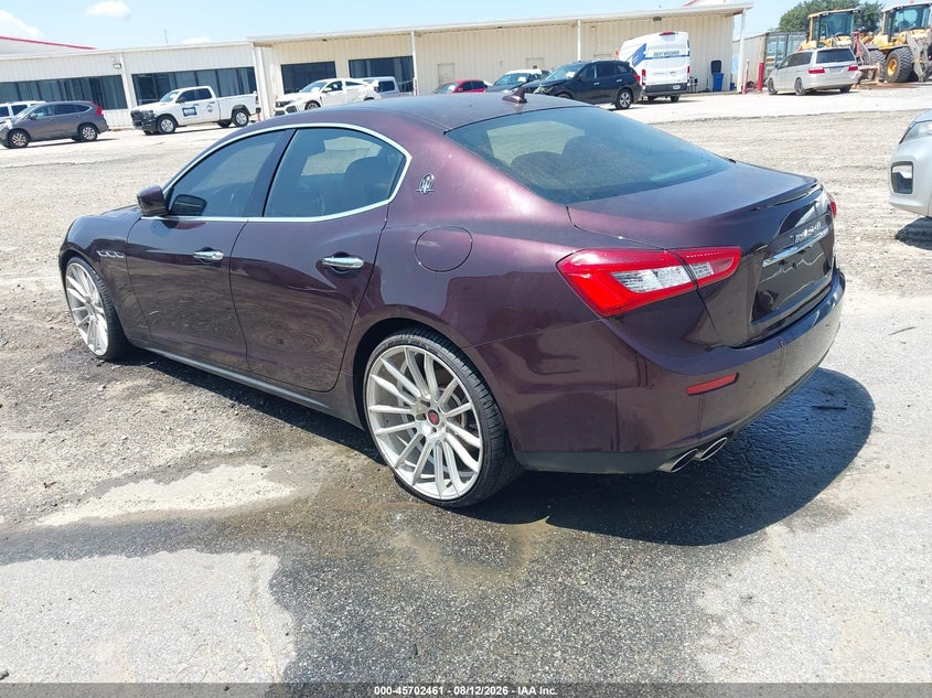2016 MASERATI GHIBLI auction photo 3