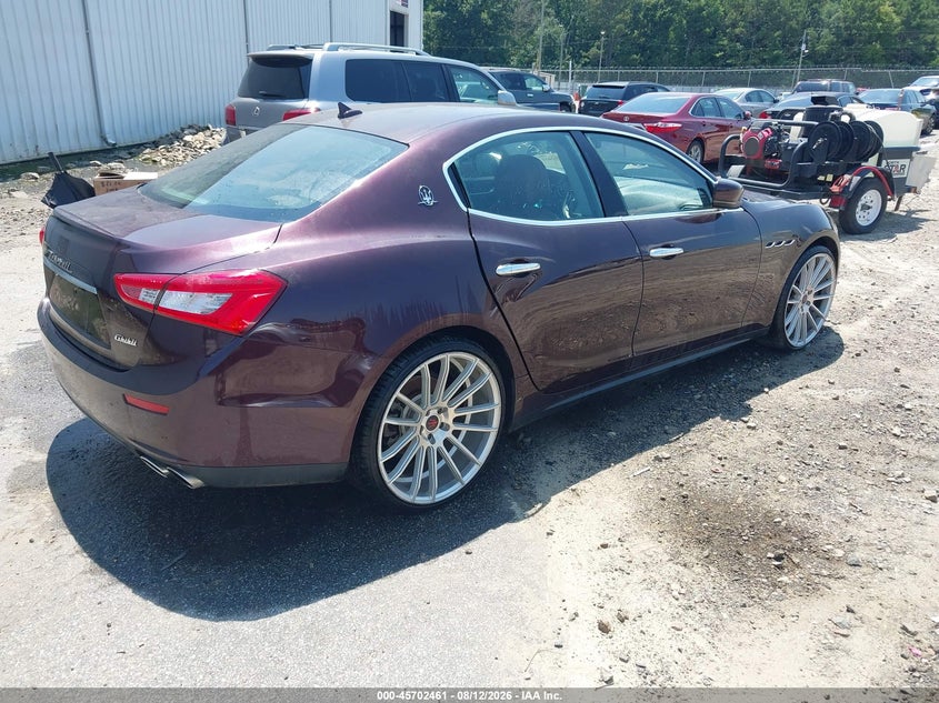 2016 MASERATI GHIBLI auction photo 4