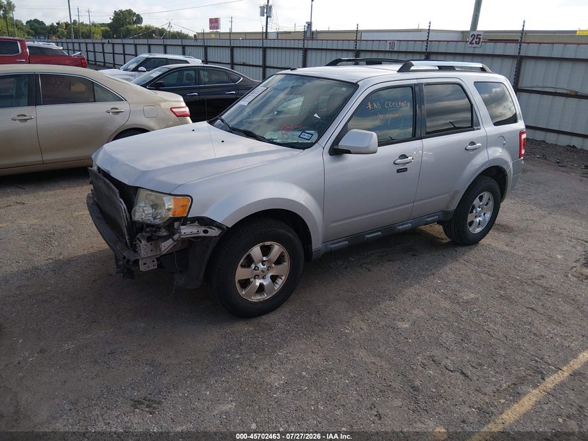 Vin: 1fmcu0eg3cka59359, lot: 46201091, ford escape limited 20122