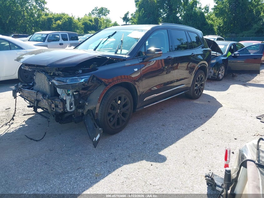 Vin: 1gykphrs9lz207536, lot: 46201095, cadillac xt6 awd sport 20202