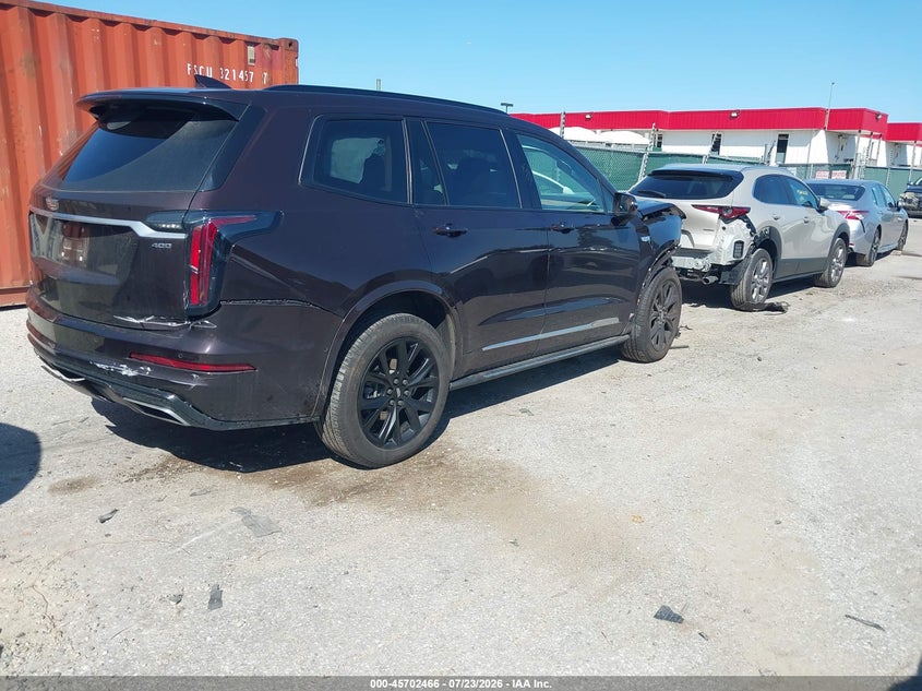 Vin: 1gykphrs9lz207536, lot: 46201095, cadillac xt6 awd sport 20204