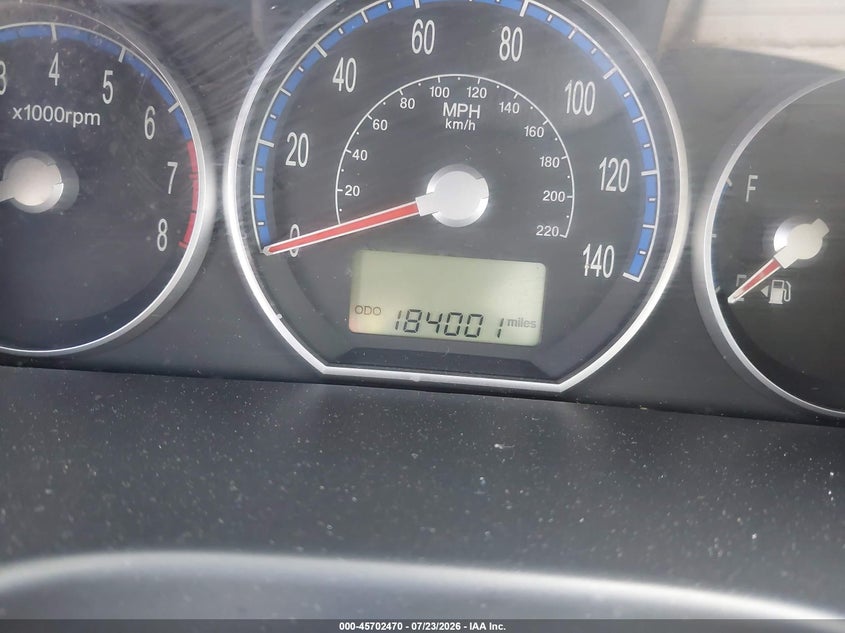 HYUNDAI SANTA FE 2009 VIN 5NMSH73E39H244501