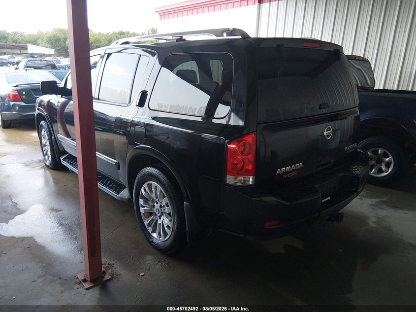 Vin: 5n1ba0nc4fn601248, lot: 46201148, nissan armada platinum 20153