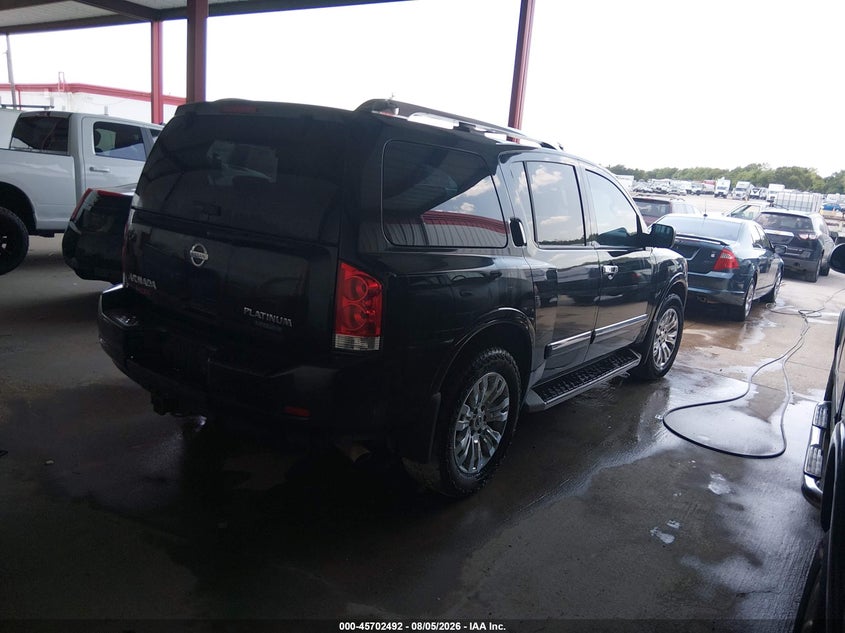 Vin: 5n1ba0nc4fn601248, lot: 46201148, nissan armada platinum 20154