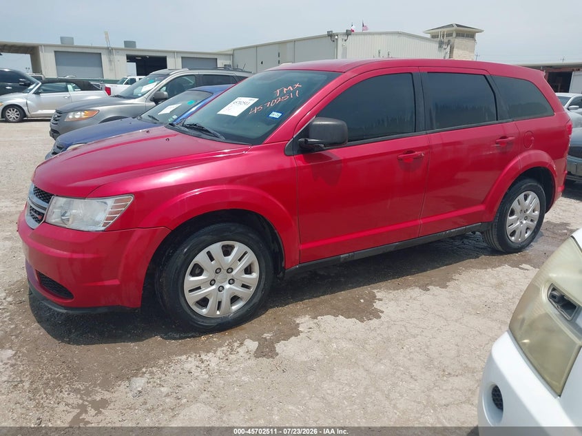 Vin: 3c4pdcab3et181450, lot: 46201167, dodge journey american value pkg 20142