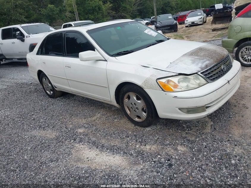 2003 TOYOTA AVALON SEDAN 3.0L V-6 DOHC, VVT, 210HP