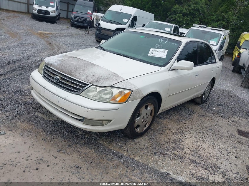 2003 TOYOTA AVALON SEDAN 3.0L V-6 DOHC, VVT, 210HP