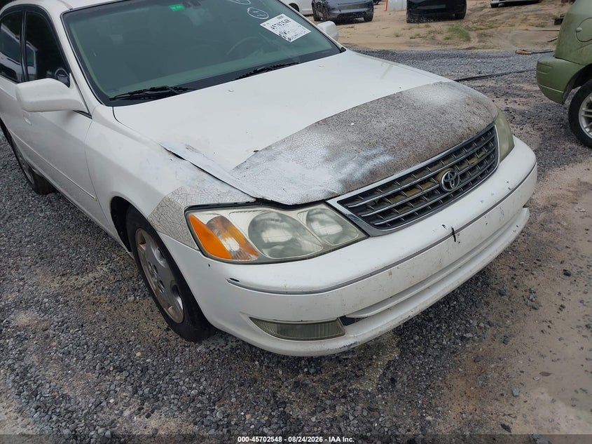 2003 TOYOTA AVALON SEDAN 3.0L V-6 DOHC, VVT, 210HP