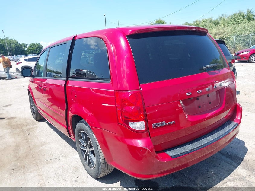 Vin: 2c4rdgbg5fr530221, lot: 46201270, dodge grand caravan se 20153