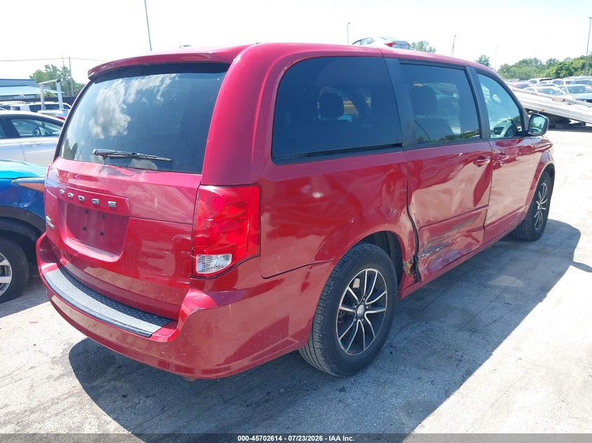 Vin: 2c4rdgbg5fr530221, lot: 46201270, dodge grand caravan se 20154