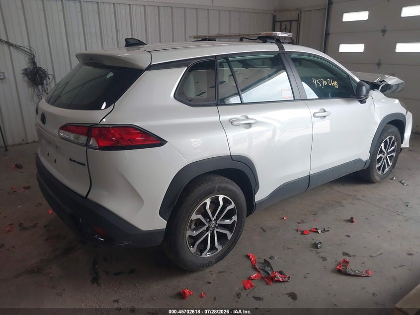 2025 TOYOTA COROLLA CROSS HYBRID auction photo 4