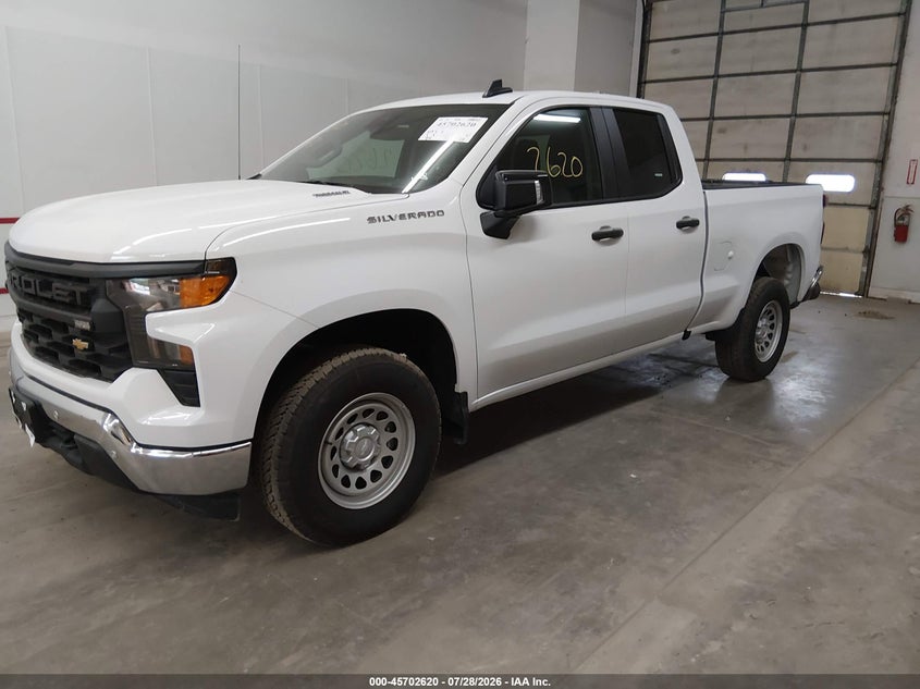 Vin: 1gcrkaek4tz323355, lot: 46201276, chevrolet silverado 1500 4wd  standard bed wt 20262