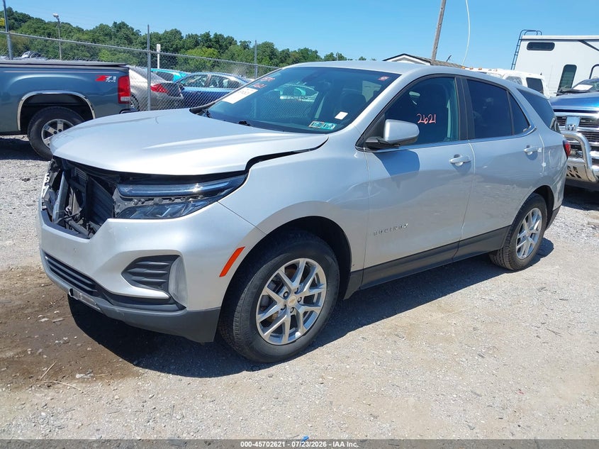 Vin: 3gnaxtev5nl181281, lot: 46201277, chevrolet equinox awd 2fl 20222