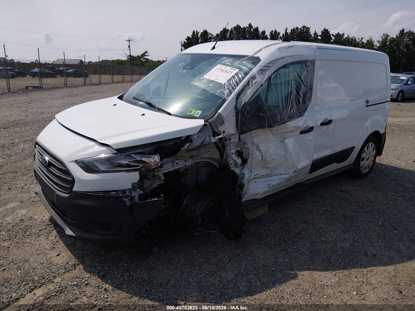 2022 Ford Transit, Left Side, IAAI, VIN NM0LS7S27N1544833 — photo 2