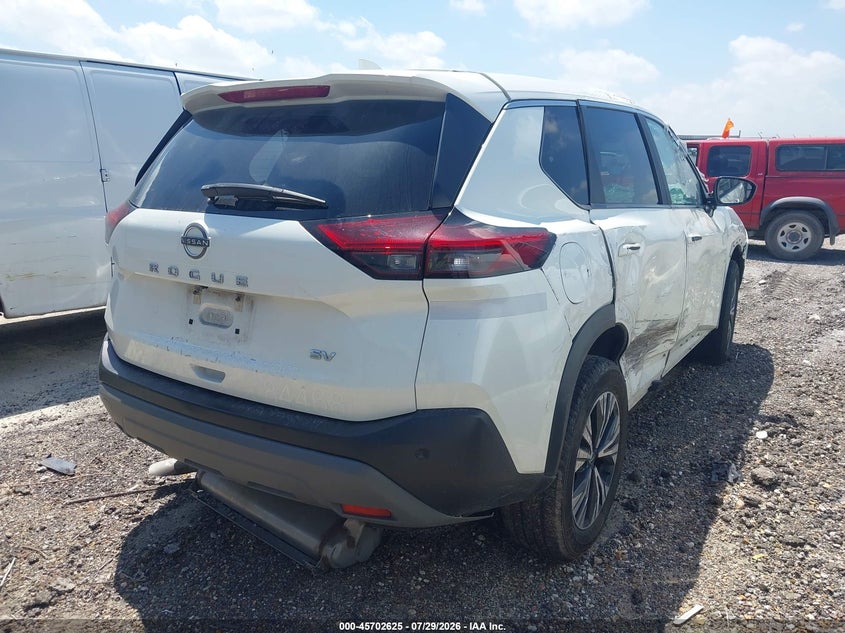 Vin: 5n1bt3ba2pc829129, lot: 46201281, nissan rogue sv fwd 20234