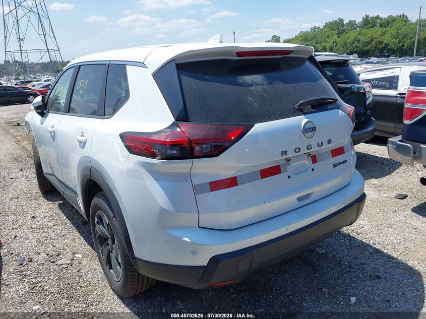Vin: 5n1bt3bb1rc701377, lot: 46201282, nissan rogue sv intelligent awd 20243