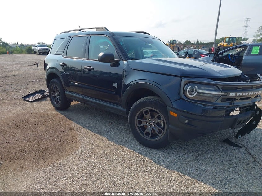 Vin: 3fmcr9b65prd80483, lot: 46201299, ford bronco sport big bend 2023 img_1