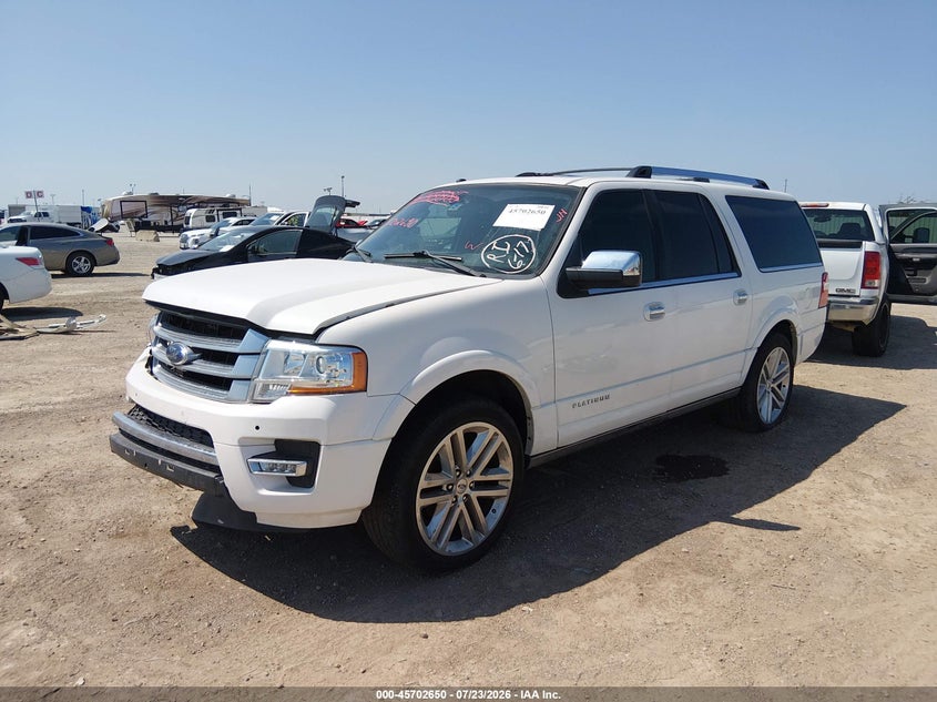 2015 FORD EXPEDITION EL auction photo 2