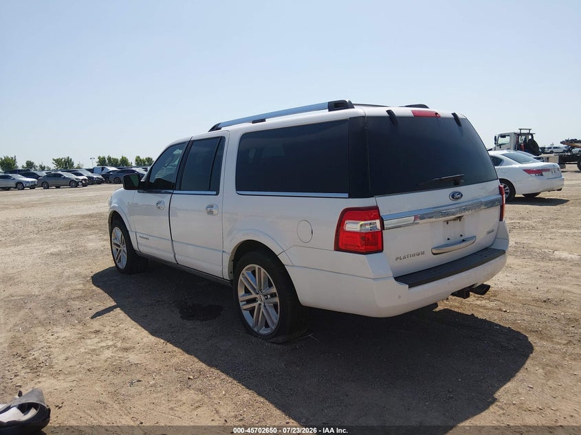 2015 FORD EXPEDITION EL auction photo 3