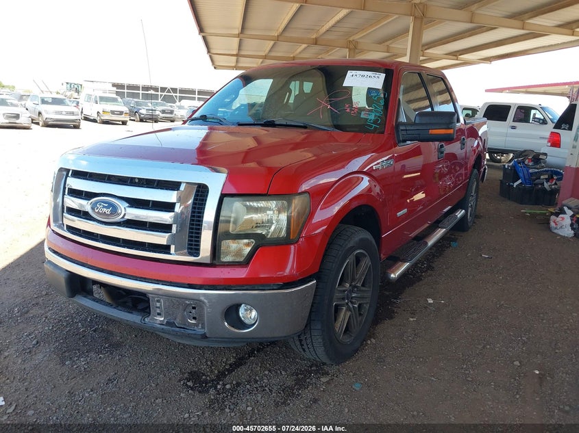 2011 Ford F-150, Normal Wear & Tear, IAAI, VIN 1FTFW1CT7BFA86539 — photo 2