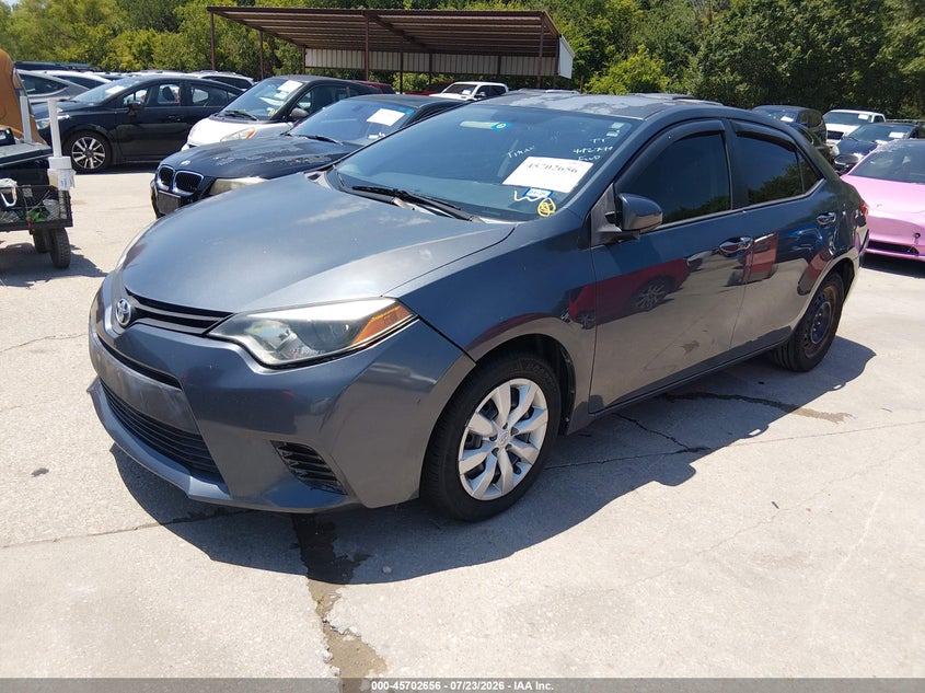 Vin: 5yfburhe7gp492799, lot: 46201312, toyota corolla le 20162