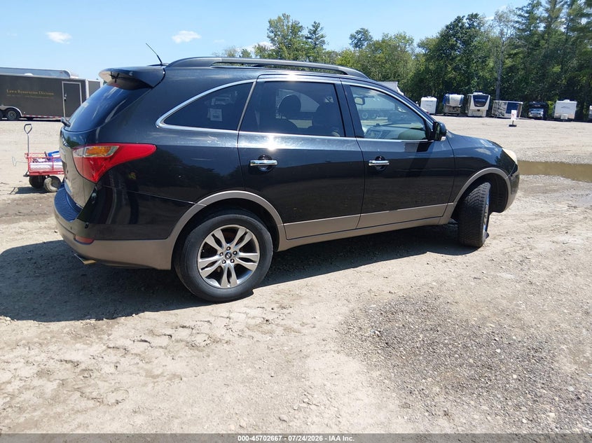 Vin: km8nudcc3cu187301, lot: 46201323, hyundai veracruz limited 20124