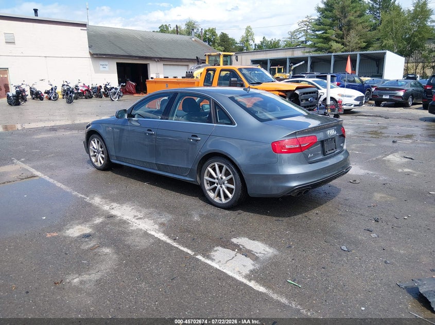 Vin: wauffafl7en015926, lot: 46201330, audi a4 2.0t premium 20143
