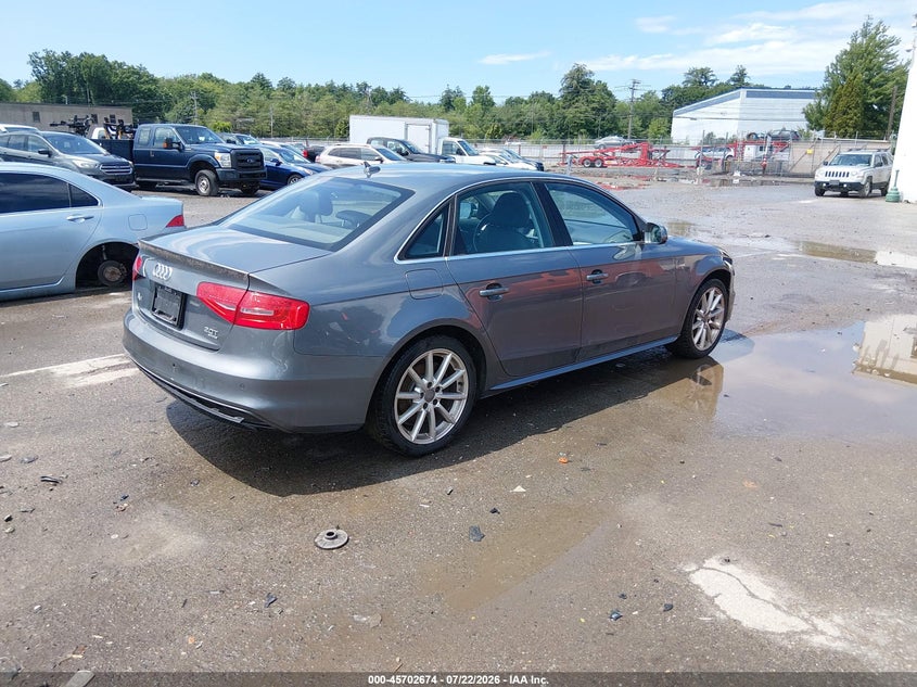Vin: wauffafl7en015926, lot: 46201330, audi a4 2.0t premium 20144