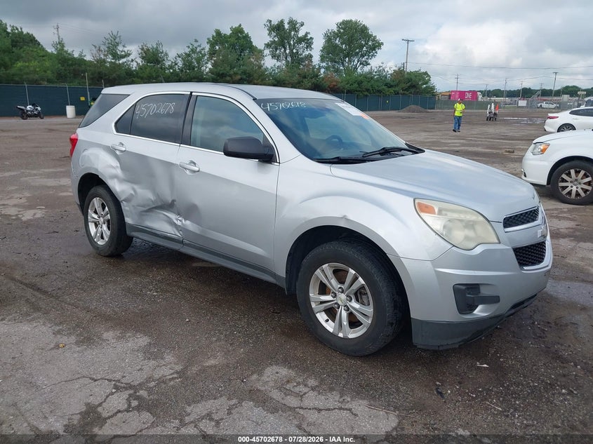 Vin: 2gnalbek3c6325178, lot: 46201334, chevrolet equinox ls 2012 img_1