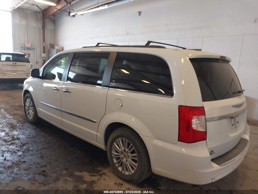 Vin: 2c4rc1cgxfr638445, lot: 46201351, chrysler town & country touring-l 20153