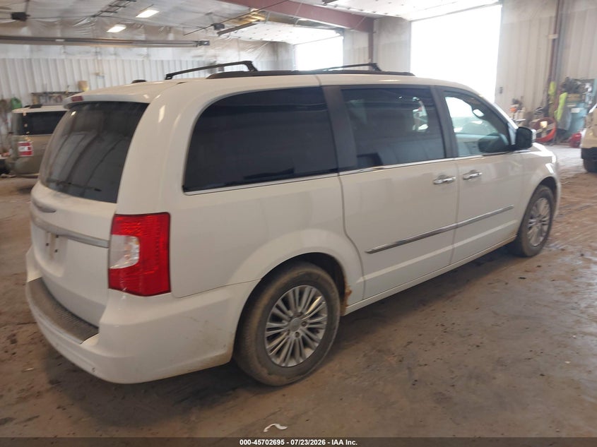 Vin: 2c4rc1cgxfr638445, lot: 46201351, chrysler town & country touring-l 20154