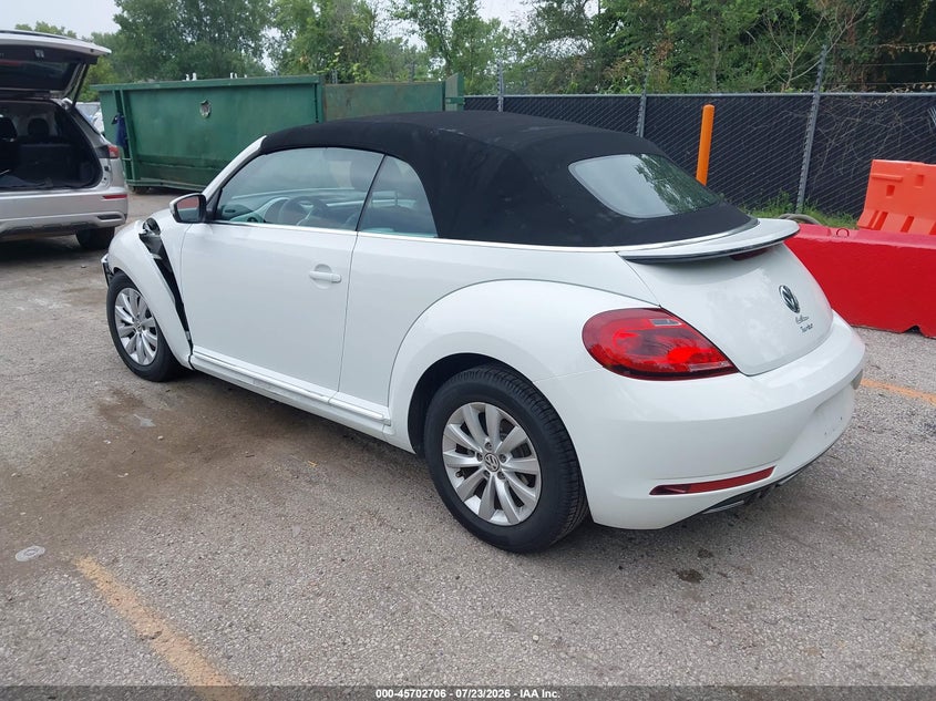Vin: 3vw517at6hm805379, lot: 46201362, volkswagen beetle #pinkbeetle/1.8t classic/1.8t s/1.8t se/1.8t sel 20173