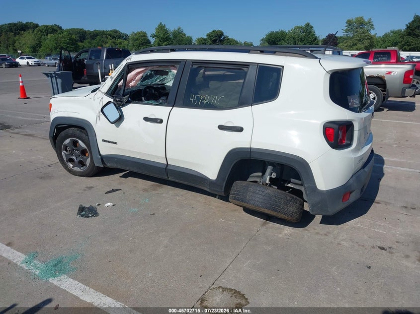 2017 JEEP RENEGADE auction photo 3