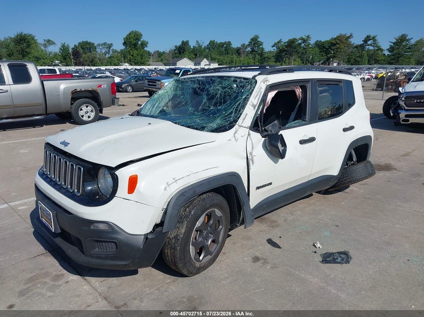 2017 JEEP RENEGADE auction photo 6