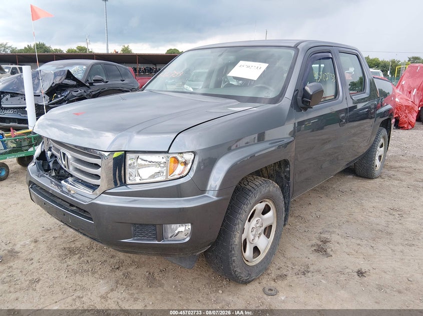 HONDA RIDGELINE 2013 VIN 5FPYK1F24DB009391