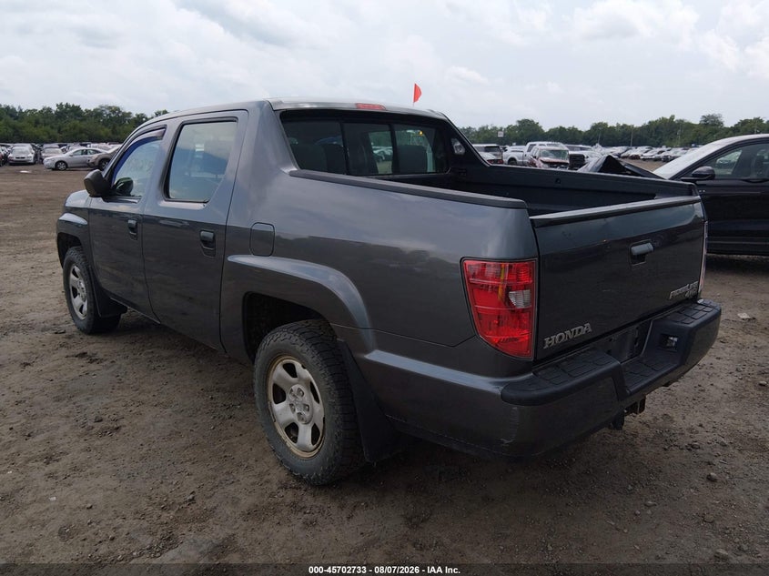 2013 HONDA RIDGELINE auction photo 3
