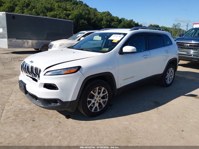 2018 Jeep Cherokee, Удар спереди, IAAI, VIN 1C4PJMLB3JD522759 — фото 2