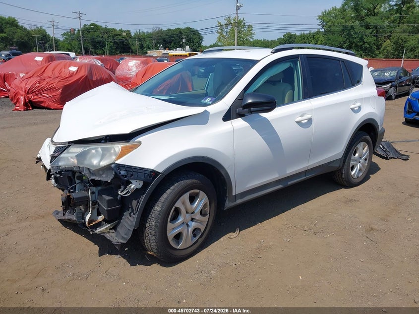 2013 Toyota RAV 4, Front End, IAAI, VIN 2T3BFREV2DW006738 — photo 2