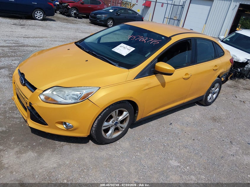 Vin: 1fahp3f27cl354115, lot: 46201401, ford focus se 20122
