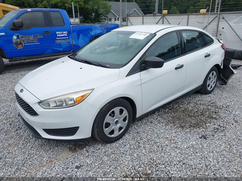 Vin: 1fadp3e20hl302851, lot: 46201404, ford focus s 20172