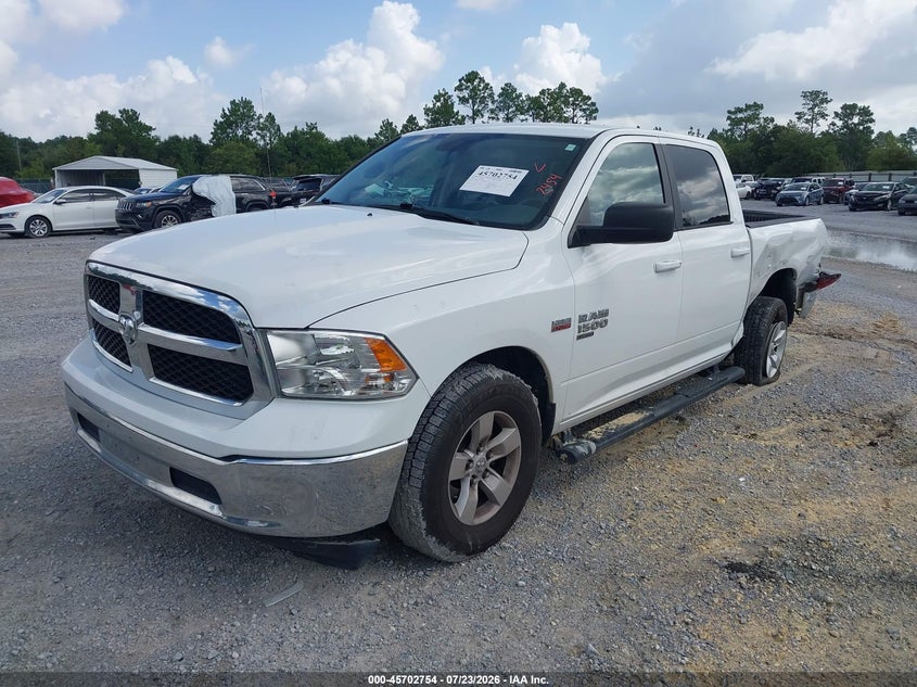Vin: 1c6rr6tt7ls148376, lot: 46201410, ram 1500 classic slt  4x2 6'4 box 20202