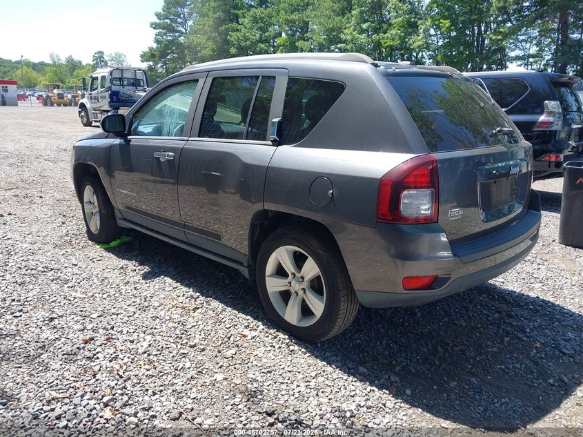 Vin: 1c4njcbb3gd506461, lot: 46201413, jeep compass sport 20163