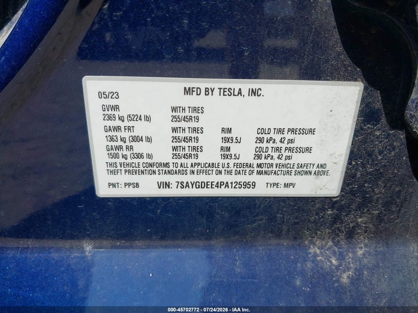 TESLA MODEL Y - zdjęcie 9