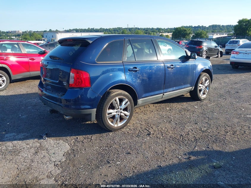 Vin: 2fmdk4jc5cba15149, lot: 46201436, ford edge sel 20124