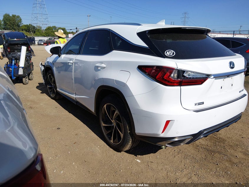 Vin: 2t2bzmca4kc201284, lot: 46201443, lexus rx 350 20193