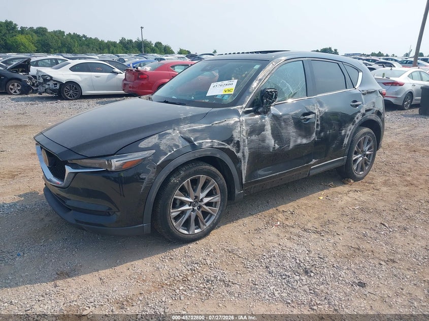 2021 Mazda CX-5, Левый бок, IAAI, VIN JM3KFBDM4M0338496 — фото 2