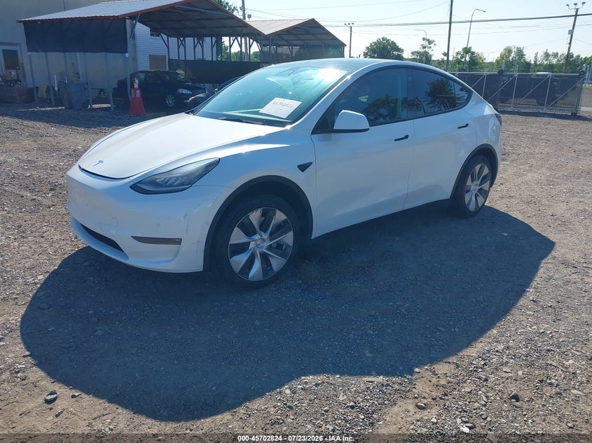 Vin: 5yjygdeexmf188463, lot: 46201480, tesla model y long range dual motor all-wheel drive 20212