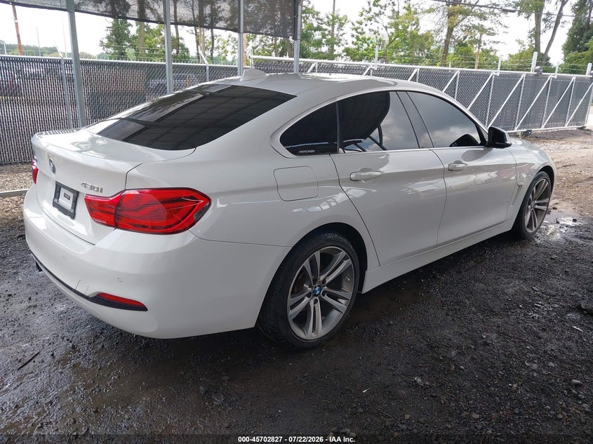 Vin: wba4j3c57kbl08584, lot: 46201483, bmw 430i gran coupe xdrive 20194