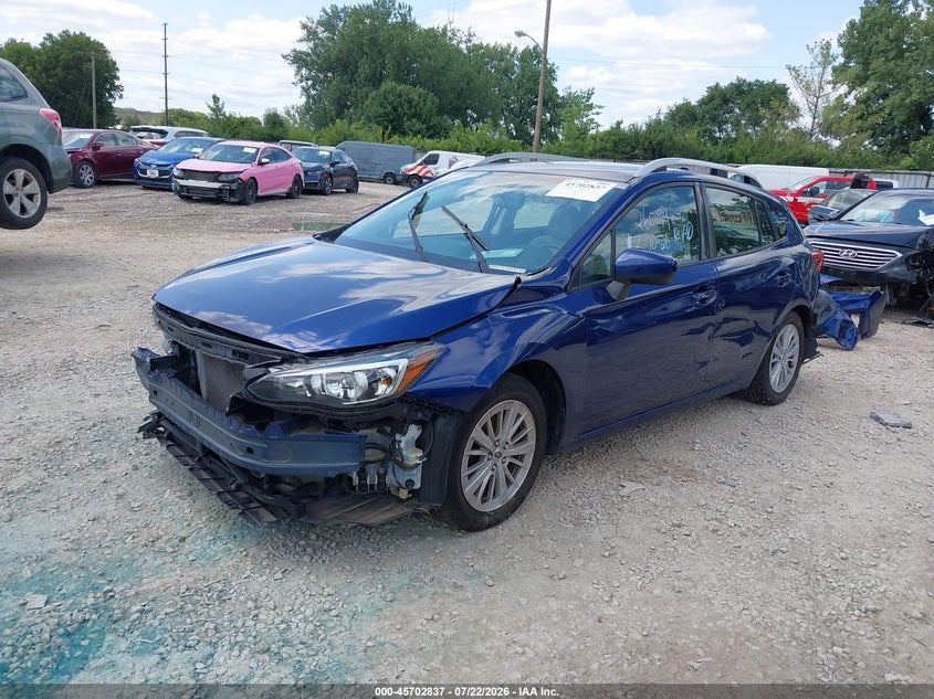 Vin: 4s3gtab69h3714944, lot: 46201493, subaru impreza 2.0i premium 20172