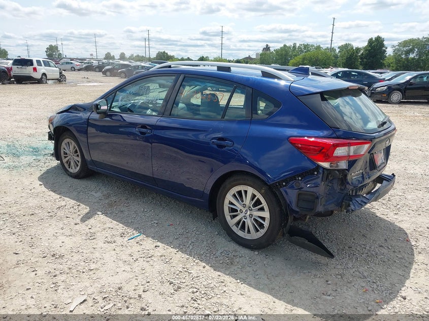 Vin: 4s3gtab69h3714944, lot: 46201493, subaru impreza 2.0i premium 20173